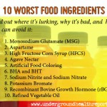 The 10 Worst Food Ingredients Top 10 Worst Food Ingredients