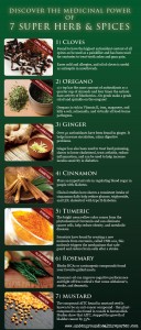 seven medicinal herbs & spices