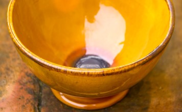 Yellow Ceramic Bowl
