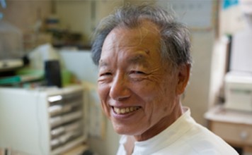 Elderly Okinawan man