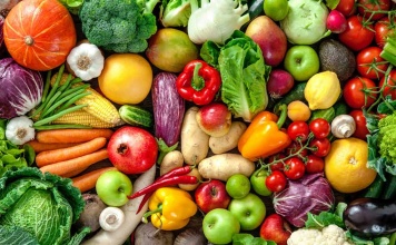 assorted fruits and vegetables