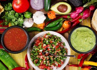Taco Bell Leads the Fast-Food Pack traditional mexican food, salsas,and ingredients