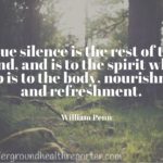 William Penn quote about silence