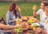 The Truth About Plant-Based Protein people eating outside at a table
