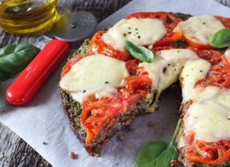 black rice and cheese dish
