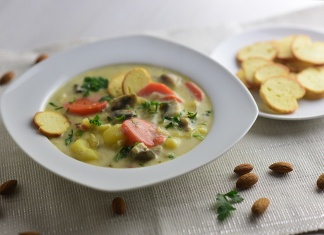 New England Vegan “Clam” Chowdah